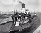 The Whaleback Steamer Frank Rockfeller which would become the Meteor ...