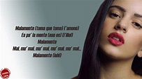 Rosalia Malamente lyrics - YouTube