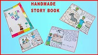 DIY Book Story for kids | How to make story book | Handmade kids story ...