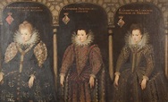 Antonieta de Lorena, duquesa de Clèves; Catalina, princesa de Lorena e ...