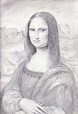 Mona Lisa sketch by dashinvaine