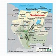 Suriname Maps & Facts - World Atlas