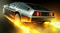 Back to the Future DeLorean 4K Wallpaper - HD Car Wallpapers #8033