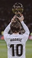 Luka Modrić ballon d'or | Real madrid football, Modric, Real madrid ...