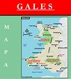 Mapa De Gales | Mapa