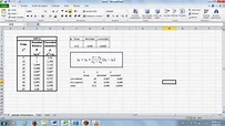 Interpolar en Excel - YouTube