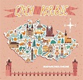 ⊛ Mapa de República Checa 🥇 Político y Físico Imágenes HD | 2023