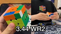 Luke Garrett’s 3.44 Official Rubik’s Cube Solve! - YouTube