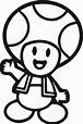 Toad Mario Coloring Pages at GetColorings.com | Free printable ...