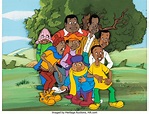 Fat Albert and the Cosby Kids Production Cel and Master Painted | Lot ...