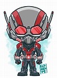 Ant-Man by Lord Mesa … | Fotos de super herois, Personagens chibi ...