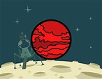 Dibujo de El planeta Marte pintado por en Dibujos.net el día 09-11-16 a las 22:02:35. Imprime ...