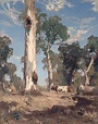 A lord of the bush | Hans HEYSEN | NGV | View Work | Landscape ...