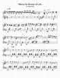 Merry Go Round of Life Piano Solo sheet music for Piano download free ...