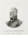 Hardenberg, Karl August von. Bildnis. Schule. C. A. Fürst von ...