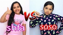 Shfa and Soso show good and bad behavior for kids - YouTube
