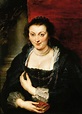 Peter Paul Rubens / 'Portrait of Isabella Brandt', c. 1625, Oil on ...