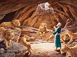 Daniel in the Lion's Den - Christian Wall Art Church Pictures ...