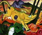 Yellow Cow - Franz Marc - Oil Painting Reproductions