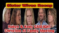 Sister Wives: The Polygamist Divorce Recap/Christine Calls Family ...