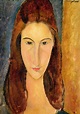 Portrait of Jeanne Hebuterne - Amedeo Modigliani Amedeo Modigliani ...
