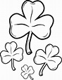 Free Printable Shamrock Coloring Pages For Kids