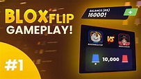BloxFlip Gameplay #1 - YouTube
