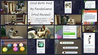 Sims 4 CHILDBIRTH Mod👶🏾👶🏾 By PandaSama {Early Access} Gameplay Mod ...