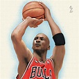 Michael Jordan por Ozgaleano | Dibujando