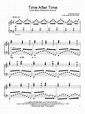 Cyndi Lauper "Time After Time" Sheet Music PDF Notes, Chords | Classical Score Piano Solo ...
