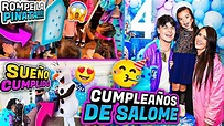 Así fue el 4 cumpleaños de SALOMÉ 😍🎂 Carlos Feria & AdrilatinaTv - YouTube