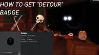 How to get the "Detour" Badge in Roblox Doors! - YouTube
