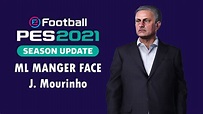 PES 2021 ML Manager face J. Mourinho by love01010100 - YouTube