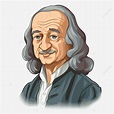 John Locke Clipart Imagem Dos Desenhos Animados Do Homem Com Cabelo ...