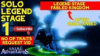 SOLO LEGEND STAGE 1 FABLED KINGDOM ( TOSHIRO ) | ROBLOX ANIME ...