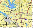 Carrollton Texas Karte - Vereinigte Staaten