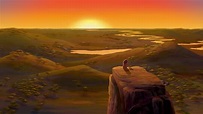 The Lion King Sunset Landscape HD wallpaper | movies and tv series ...