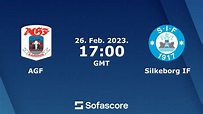 AGF vs Silkeborg IF live score, H2H and lineups | Sofascore