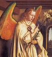 Hubert and Jan Van EYCK / The Ghent Altarpiece with wings closed (upper ...