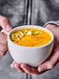Roasted Carrot Soup Recipe - Vegan, Gluten Free, and Healthy!