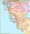 Map of Southwest Florida - Ontheworldmap.com