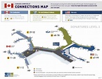 Vancouver airport US/Intl Arrivals Connections Map Vancouver Map ...