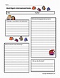 Non-Fiction Book Report Form.pdf | Book Report Templates throughout ...