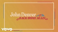 John Denver - Back Home Again (Official Audio) Chords - Chordify