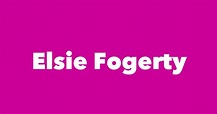 Elsie Fogerty - Spouse, Children, Birthday & More