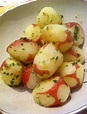 Boiled Red Potatoes With Garlic And Butter / Garlic Herb Smashed ...