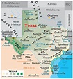 Mapas de Texas - Atlas del Mundo