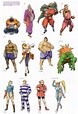 SF20Th - The Art of Street Fighter Parte 2 | Arte de personajes ...