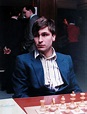 A much younger Chess Grandmaster Vassily Ivanchuk Linares tournament ...