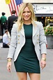 HILARY DUFF in Short Dress on he Set of Younger in New York – HawtCelebs